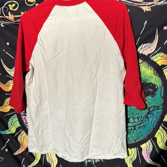 Crooks & Castles  Women’s Long Sleeve Baseball Henley  Shirt Size Medium - Picture 5 of 5